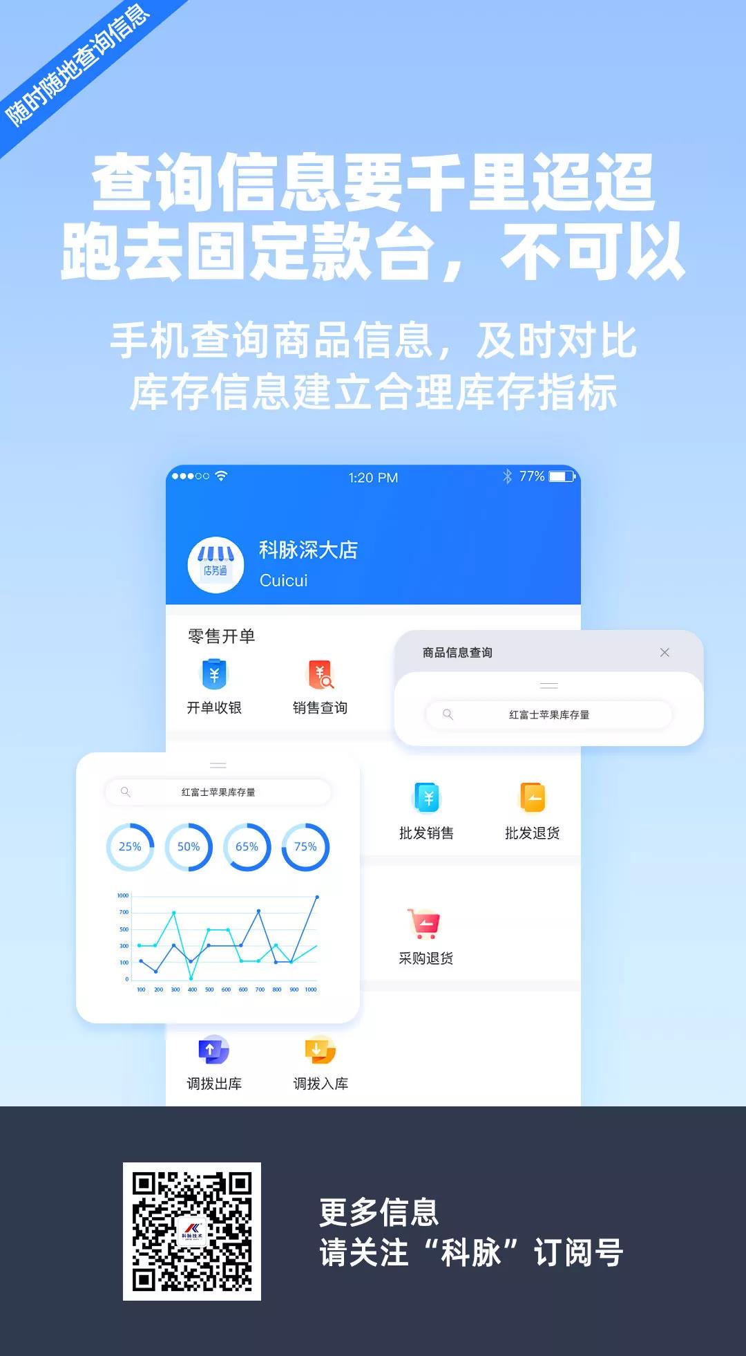 科脉·店务通APP上线，收银采购无拘无束