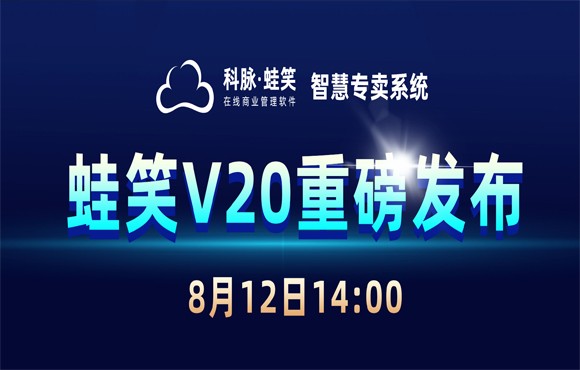 蛙笑V20重磅发布丨全局经营 全局提效